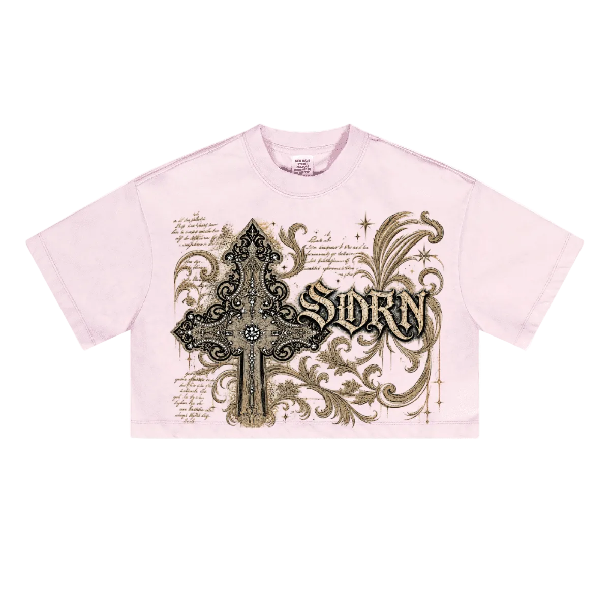 SORN Gilded Cross Crop Tee
